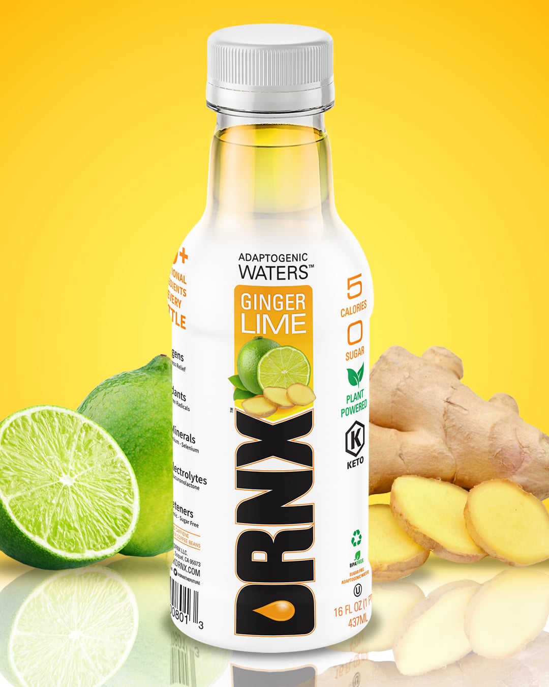 Label Design for DRNX Adaptogenic Waters